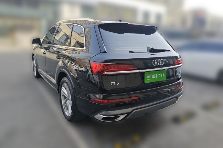 Used Audi Q7 2023 45 TFSI quattro S line Sport model Rear Left 45 Deg