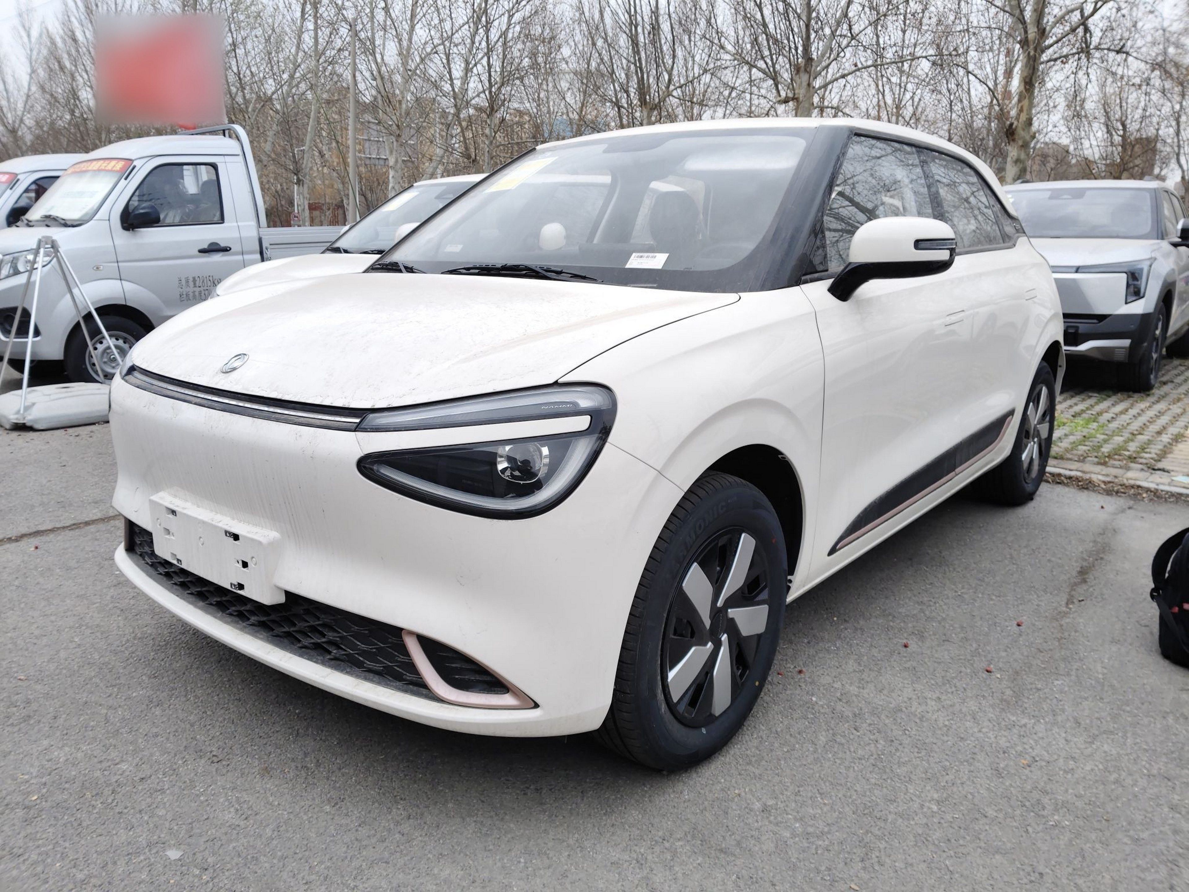 تحت مقدمة السيارة