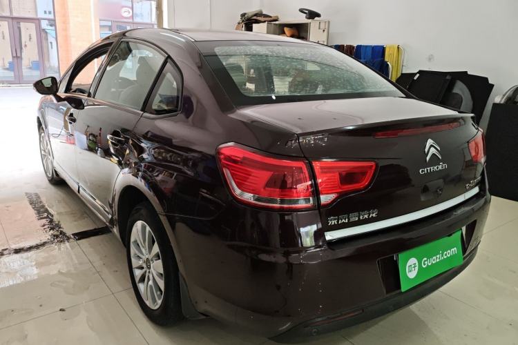 Used Citroen C-Quatre 2013 Sedan 1.6L Automatic Prestige Model Rear Left 45 Deg