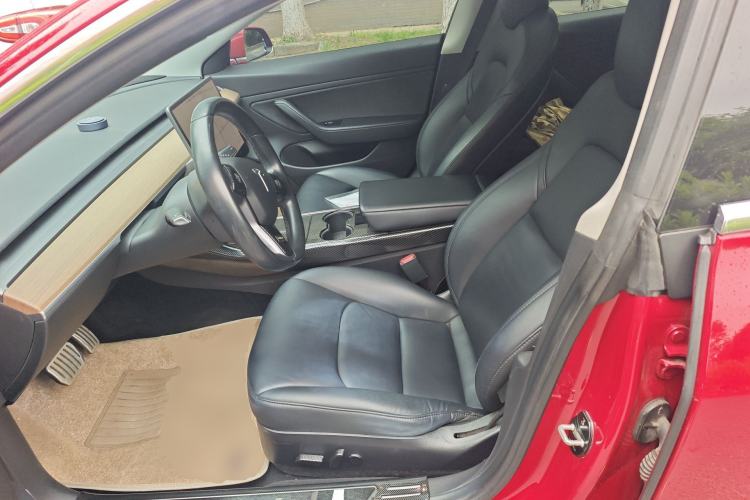 Used Tesla Model 3 2019 Performance High-Performance All-Wheel-Drive Version Left Front Seat