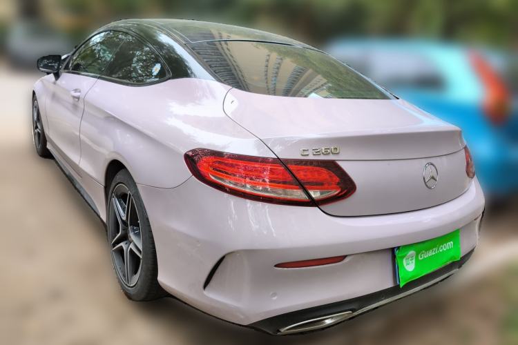 Used Mercedes-Benz C-Class 2021 C 260 Coupe Rear Left 45 Deg