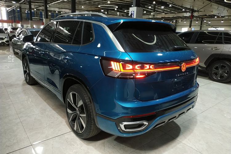 Used Volkswagen Tayron 2023 380TSI Four-Wheel Drive R-Line Pro Smart Edition Rear Left 45 Deg