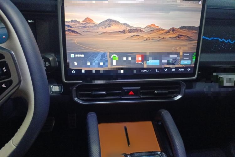 Used JETOUR Traveler C-DM 2024 C-DM 129KM Linye Edition Audio And AC Panel