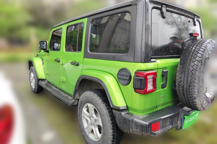 Used Jeep Wrangler 2019 2.0T Sahara 4-Door Version China V Standard Rear Left 45 Deg