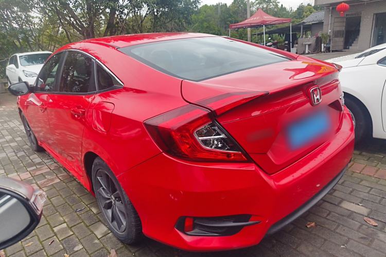 Used Honda Civic 2019 220TURBO CVT Dynamic Edition China VI Rear Left 45 Deg