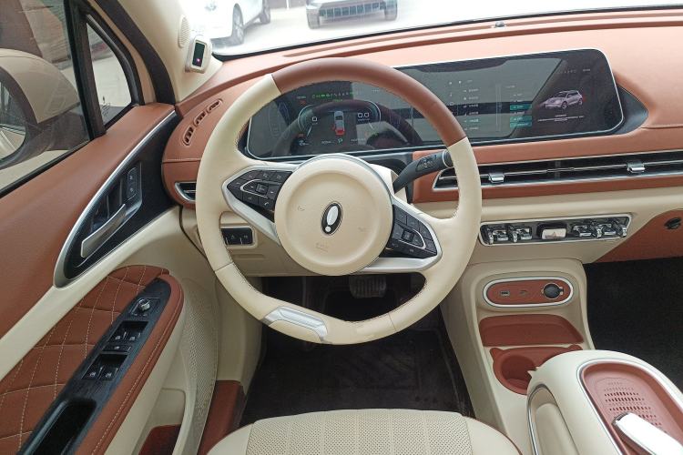 Used ORA Good Cat 2024 501 km Luxury Version Steering Wheel