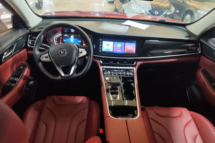 Used CHANGAN CS85 COUPE 2019 1.5T DCT Luxury Version China VI Standard Center Console