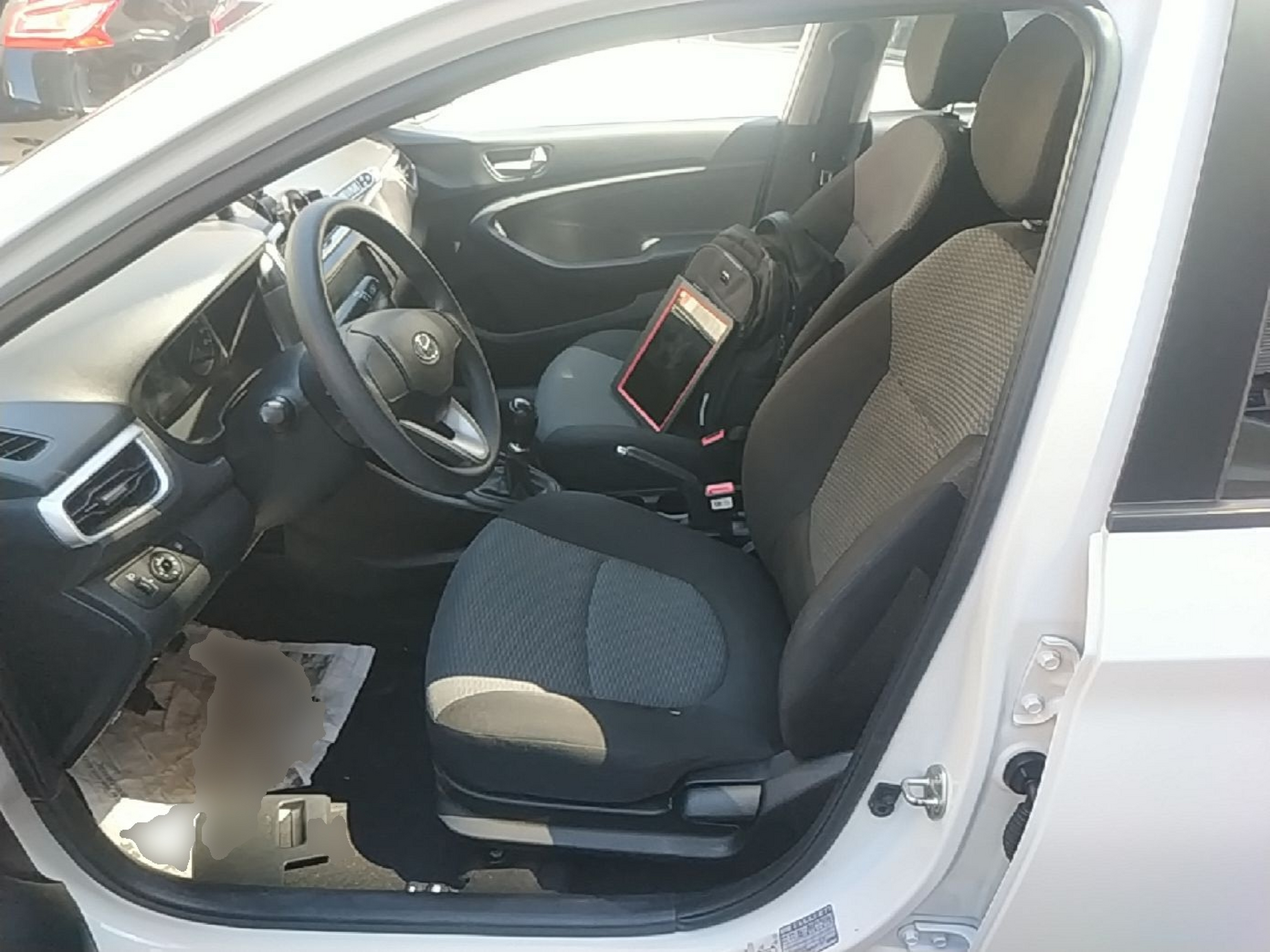 Avant de la voiture