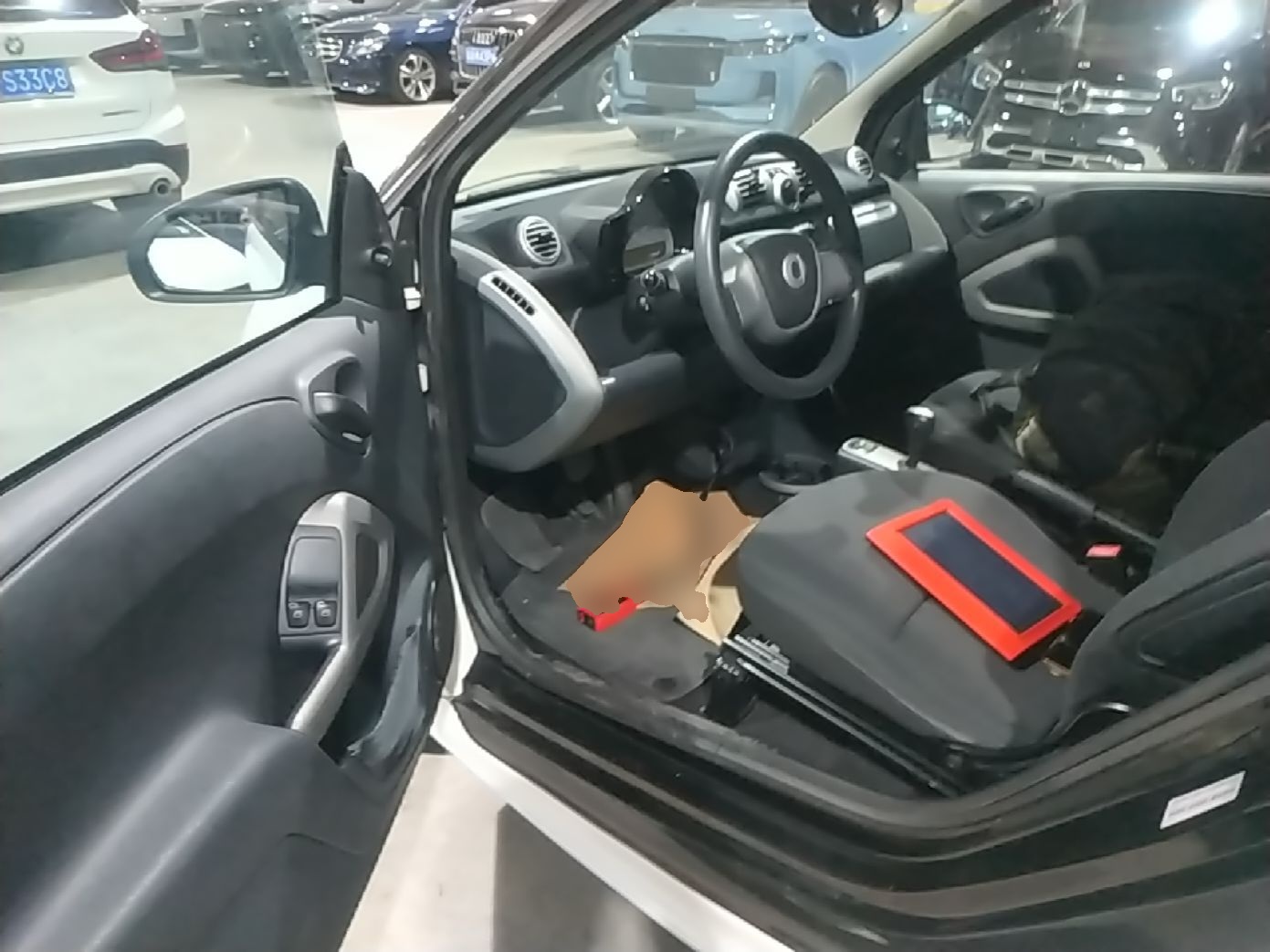 Avant de la voiture