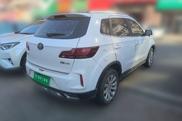 Used Bestune X40 2019 1.6L Automatic Luxury Edition China VI Rear Right 45 Deg