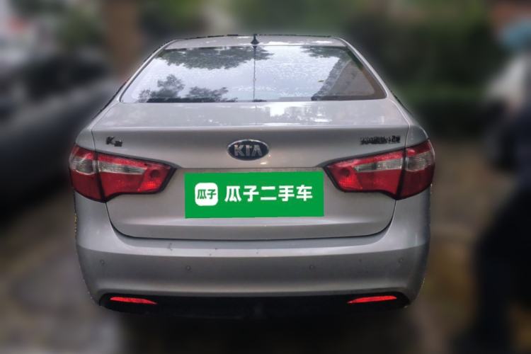 Used Kia K2 2012 Sedan 1.4L MT GLS Commemorative Edition Rear