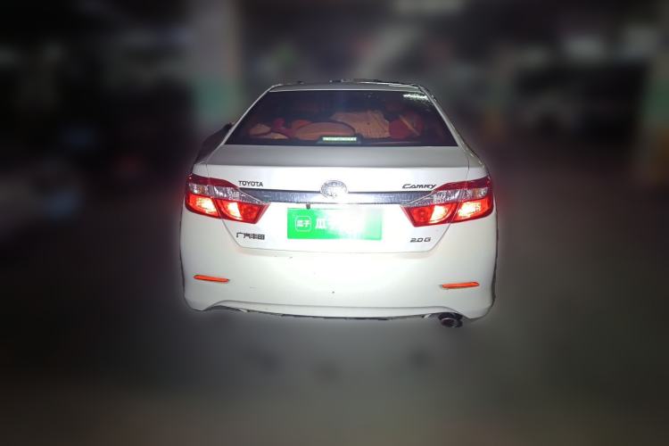 Used Toyota Camry 2013 2.0G Comfort Edition Rear