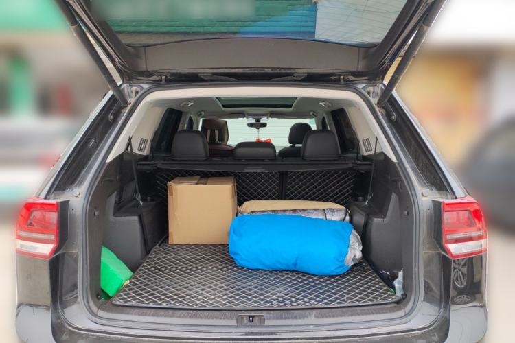 Used Volkswagen Teramont 2017 380TSI Four-Wheel Drive Luxury Edition Trunk