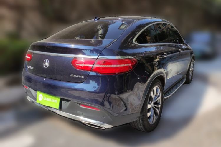 Used Mercedes-Benz GLE Coupe 2015 GLE 400 4MATIC Coupe SUV Rear Right 45 Deg