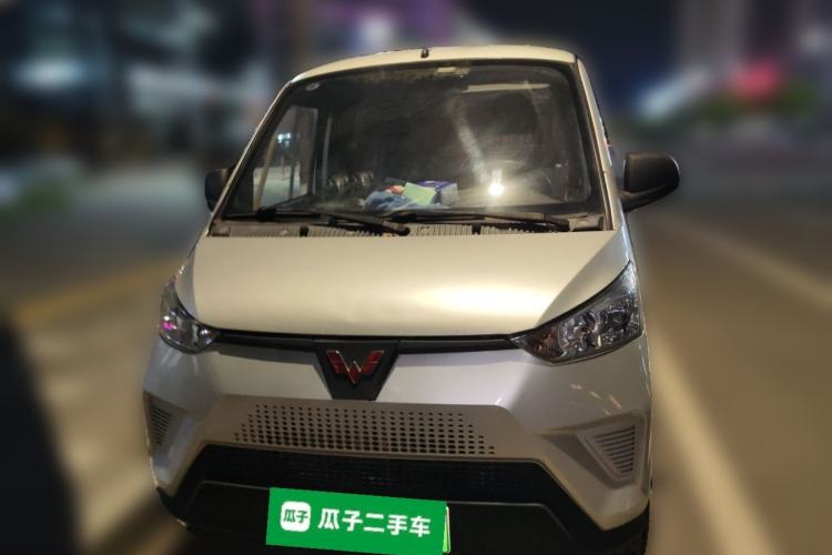 Used Wuling EV50 2020 All-Electric Van Logistics Vehicle with Ningde-Heated Battery
