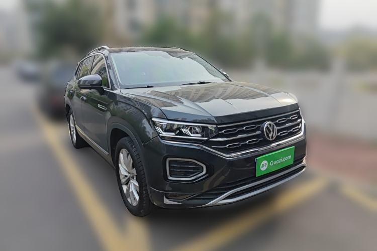 Used Volkswagen Tayron 2020 330TSI Two-Wheel Drive Luxury Connected Pro Edition Front Right 45 Deg