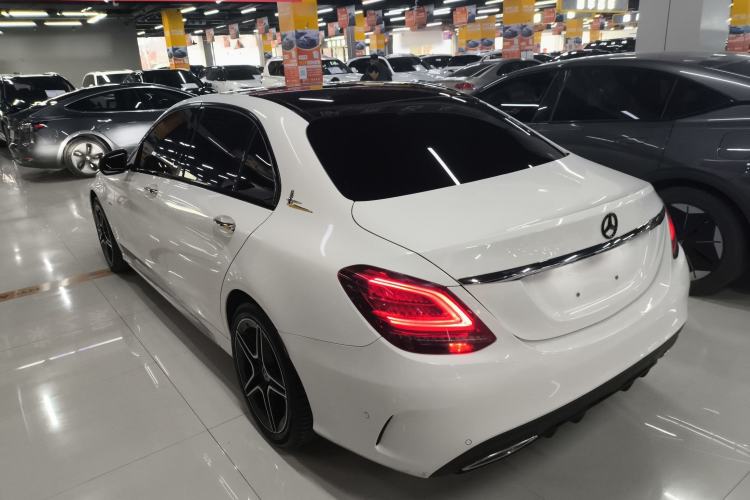 Used Mercedes-Benz C-Class 2021 C 260 L Sport Edition Star Collection Rear Left 45 Deg