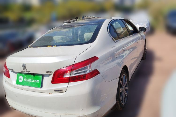 Used Peugeot 408 2018 Revised 350THP Automatic Luxury Edition Rear Right 45 Deg