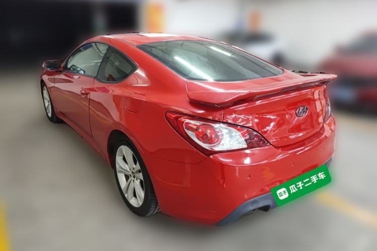Used Hyundai Genesis Coupe 2009 2.0T Automatic Deluxe Edition Rear Left 45 Deg