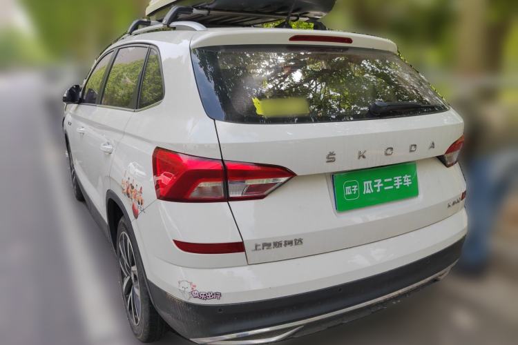 Used Skoda Kamiq 2020 1.5L Automatic Comfort Edition Rear Left 45 Deg