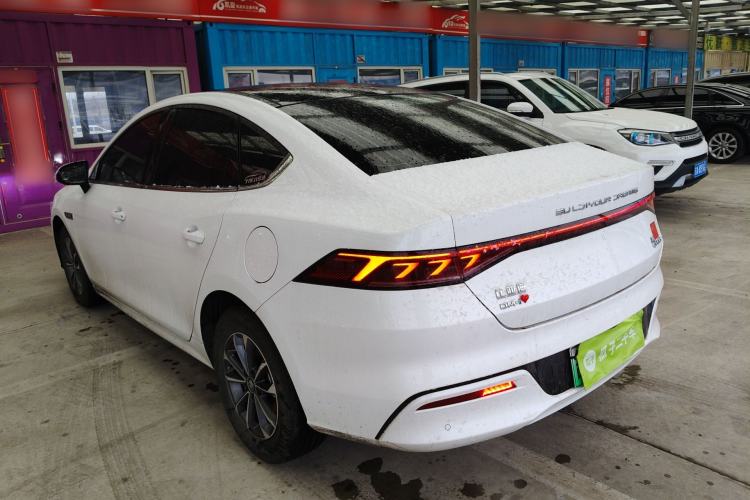 Used BYD Qin PLUS 2024 HONOR Edition DM-i 55KM Leading Model Rear Left 45 Deg