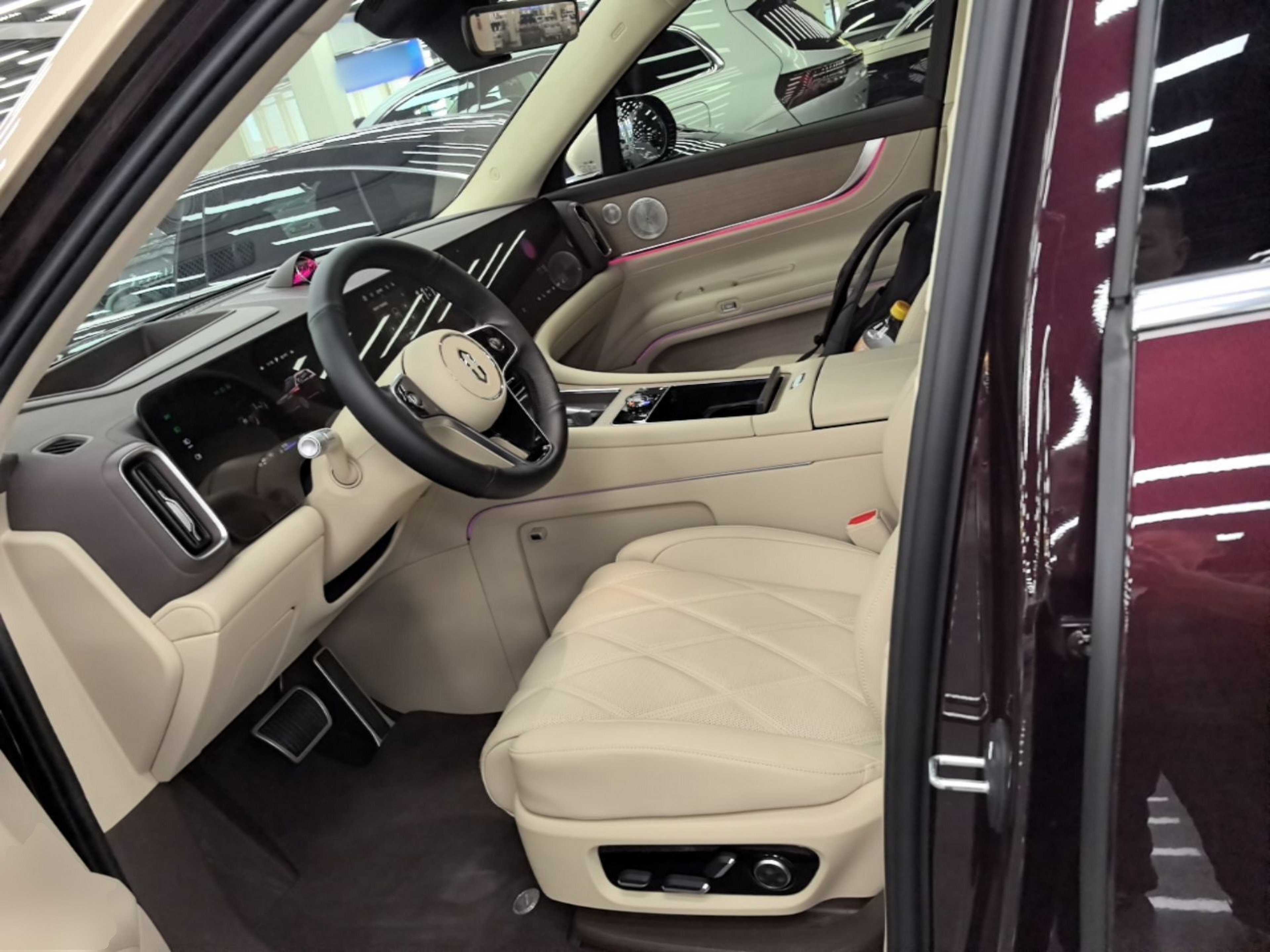 Avant de la voiture