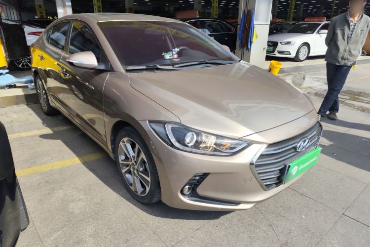 Used Hyundai Elantra (6th Generation / Lingdong) 2016 1.6L Automatic ZhiXuan – Elite Version Front Right 45 Deg