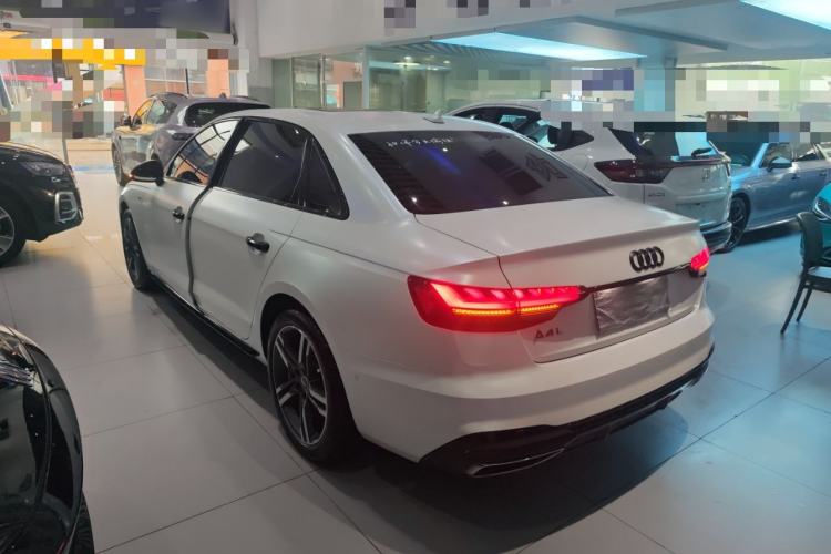 Used Audi A4L 2020 40 TFSI Luxury Dynamic Model Rear Left 45 Deg