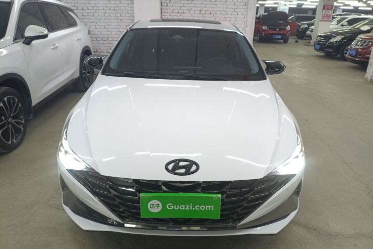 Used Hyundai Elantra 2022 1.5L CVT LUX Prestige Edition Front