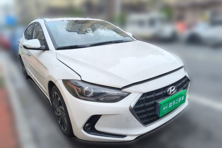Used Hyundai Elantra (6th Generation / Lingdong) 2019 1.4T Dual-Clutch Xuan Dong · Dynamic Model Front Right 45 Deg