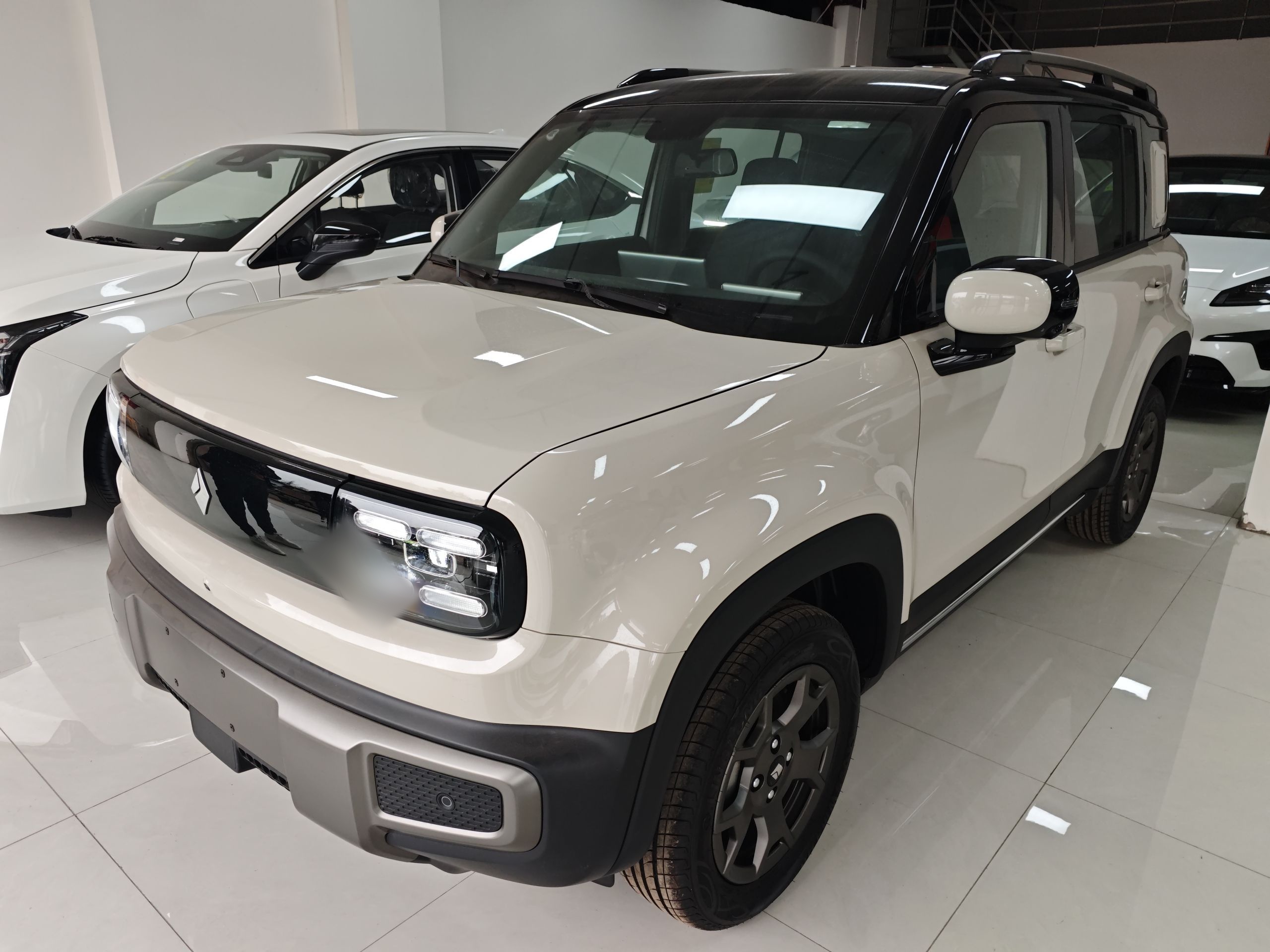 Parte inferior delantera