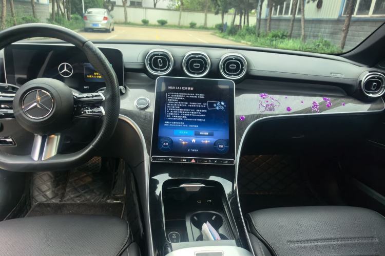 Used Mercedes-Benz C-Class 2024 Restyled C 260 L Sport Edition Audio And AC Panel