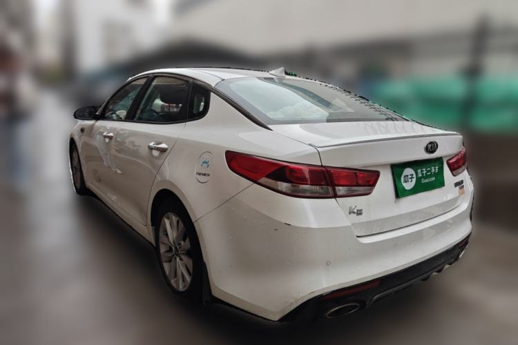 Used Kia K5 2016 1.6T Automatic LUX Rear Left 45 Deg