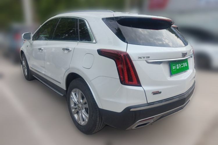 Used Cadillac XT5 2021 2.0T Two-Wheel Drive Luxury Version Rear Left 45 Deg