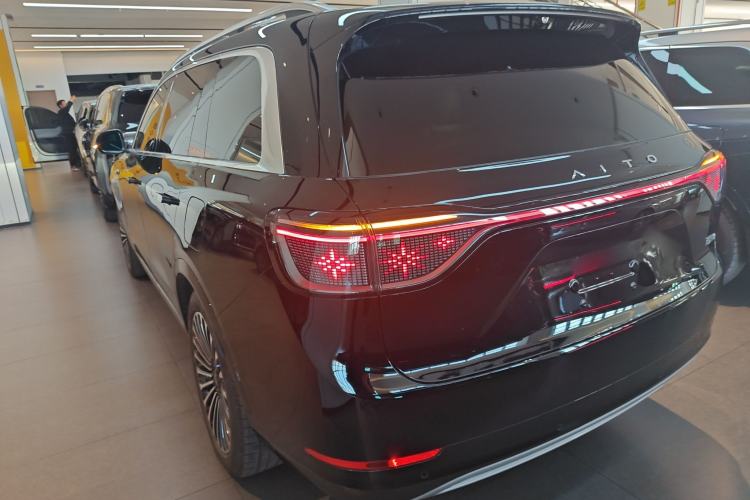 Used Hima AITO M9 2024 Range-Extended Max Edition 42 kWh 6-Seater Version Rear Left 45 Deg