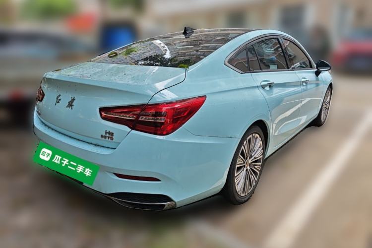 Used Hongqi H5 2022 Classic Model 1.8T Automatic Smart Connect Flagship Edition Rear Right 45 Deg