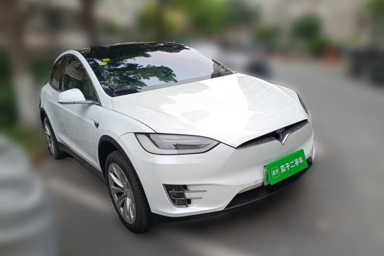 Used Tesla Model X 2016 X 75D Front Right 45 Deg