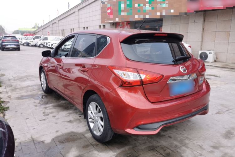 Used Nissan Tiida 2020 1.6L CVT Cool Edition Rear Left 45 Deg