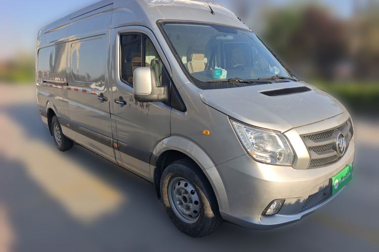 Used Foton Toano 2022 2.0T Manual Jixiang Van Extended Wheelbase Mid-Roof Design Rear Single Tire 3-Seater Configuration 4F20TC3