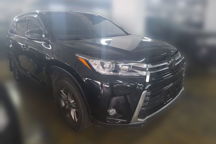 Used Toyota Highlander 2018 2.0T Four-Wheel Drive Prestige Version 7 Seats China VI Standard Front Right 45 Deg