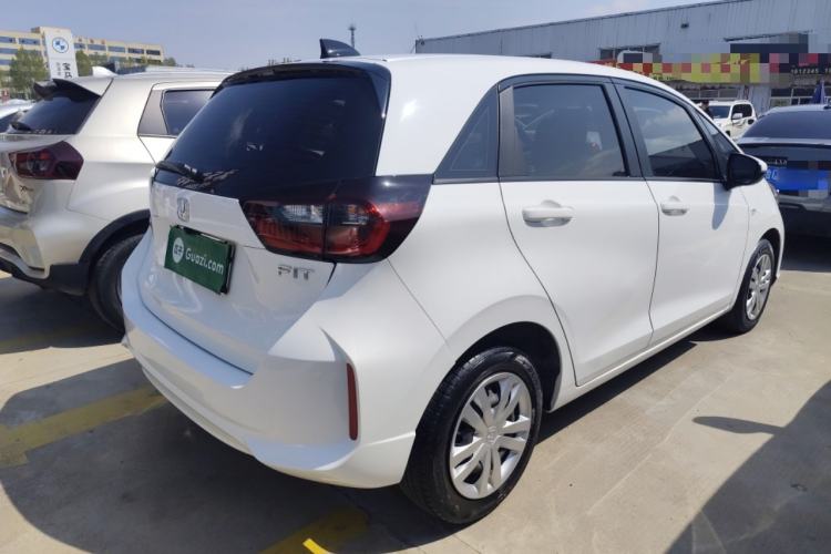 Used Honda Fit 2021 1.5L CVT Trend Edition Rear Right 45 Deg