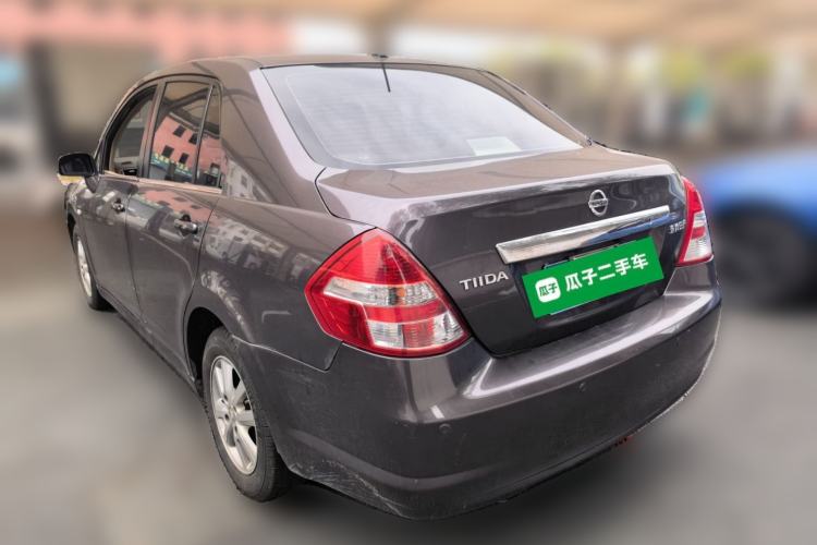 Used Nissan Tiida Sedan 2009 1.6L Automatic Tech Edition Rear Left 45 Deg