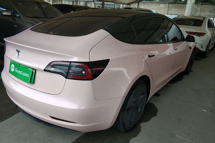 Used Tesla Model 3 2022 Rear-Wheel-Drive Version Rear Right 45 Deg