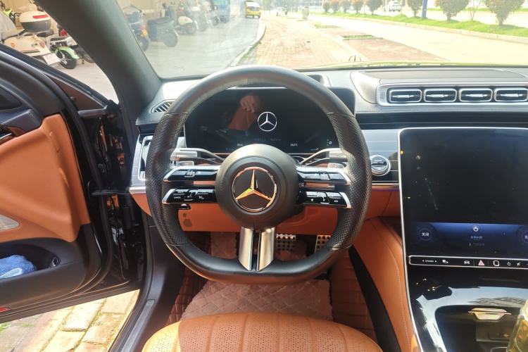 Used Mercedes-Benz S-Class 2022 S 450 L 4MATIC Steering Wheel