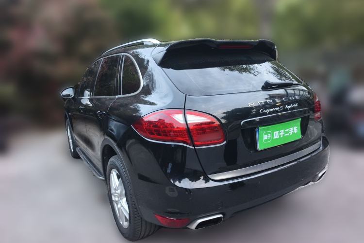 Used Porsche Cayenne 2011 Cayenne S Hybrid 3.0T Rear Left 45 Deg