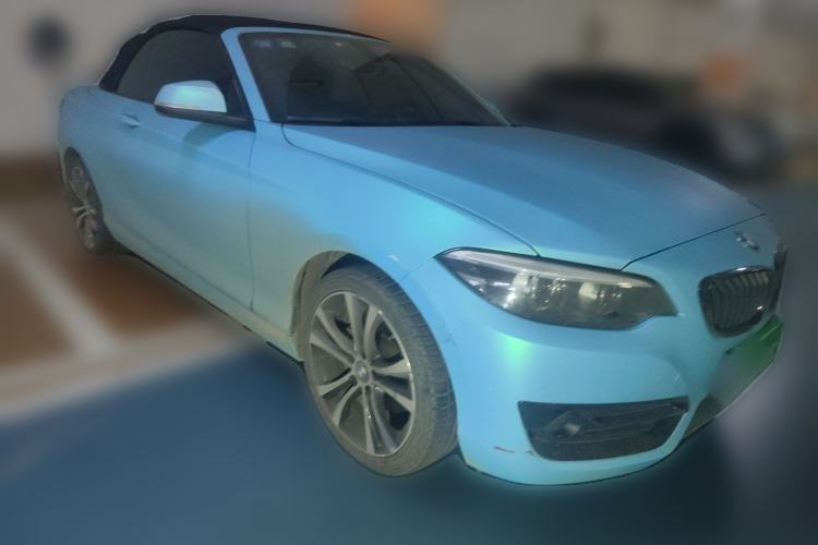 Used BMW 2 Series 2019 225i Convertible Coupe Sports Design Package Front Right 45 Deg