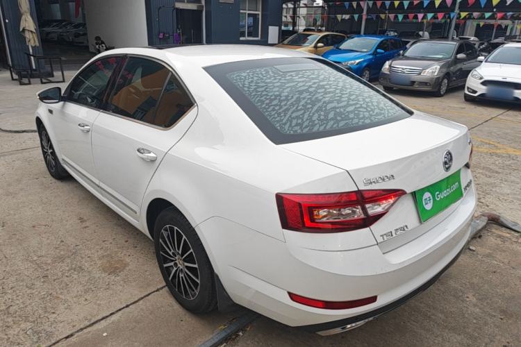 Used Skoda Octavia 2018 TSI230 DSG Luxury Enjoyment Edition Rear Left 45 Deg