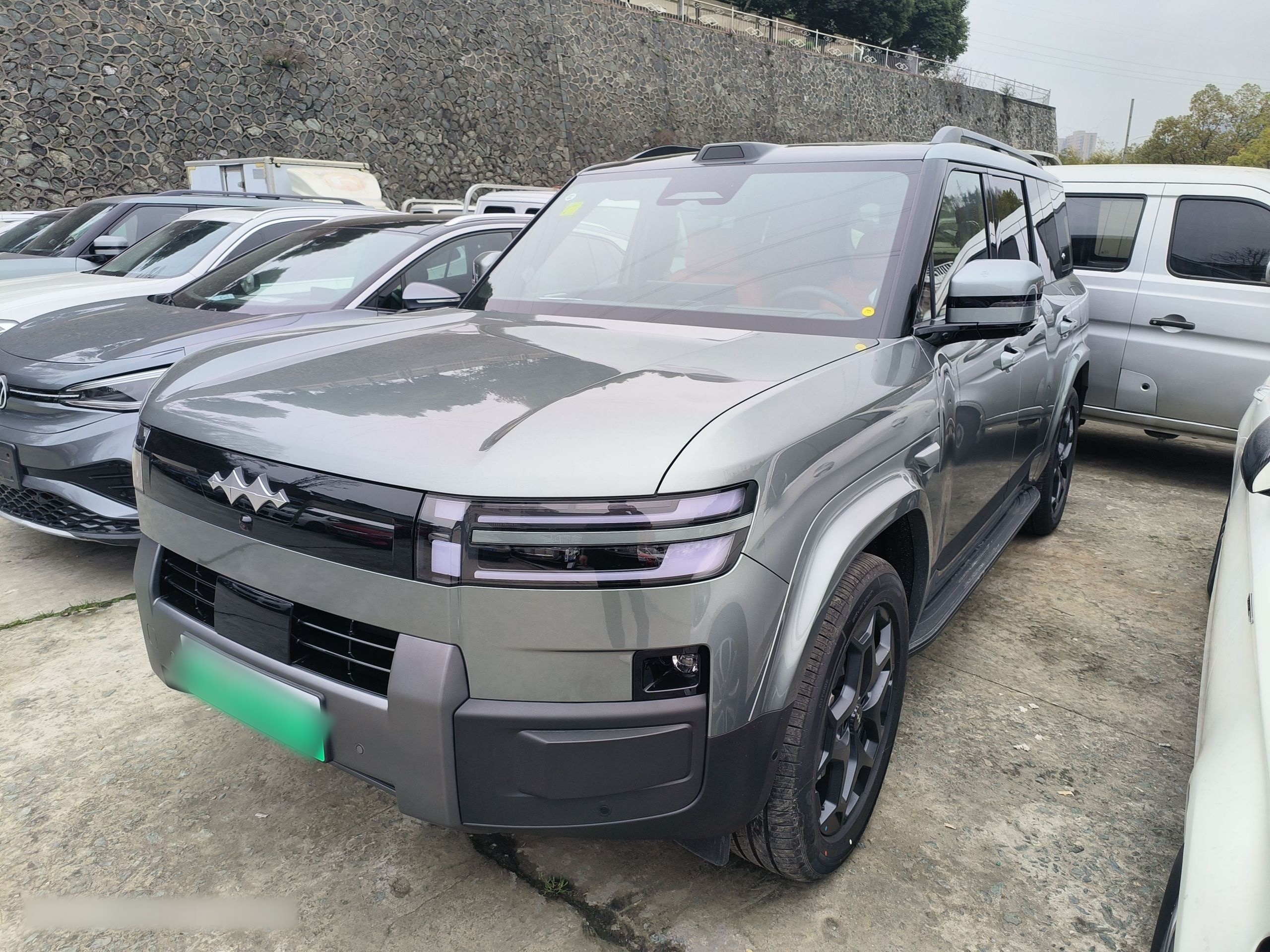 Parte inferior delantera