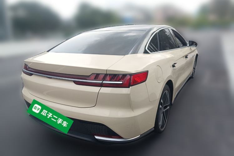 Used BYD Han 2020 EV Long-Range Deluxe Model Rear Right 45 Deg