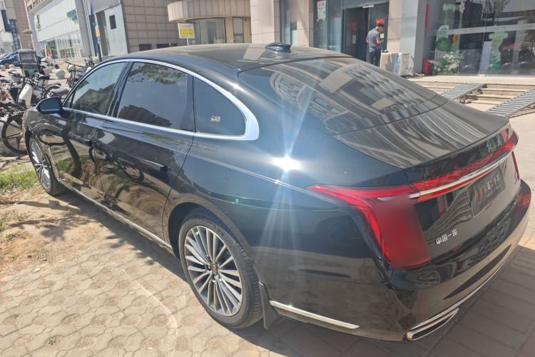 Used Hongqi H9 2022 2.0T Smart Connect Flagship Edition Rear Left 45 Deg